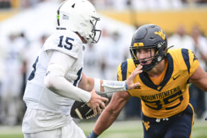 Drew Allar throws for 3 TDs, No. 8 Penn State beats West Virginia